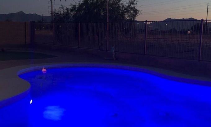 Laveen Village House | luxury mountain view & pool 7 bedroom home w/Adult & childrens play room & more