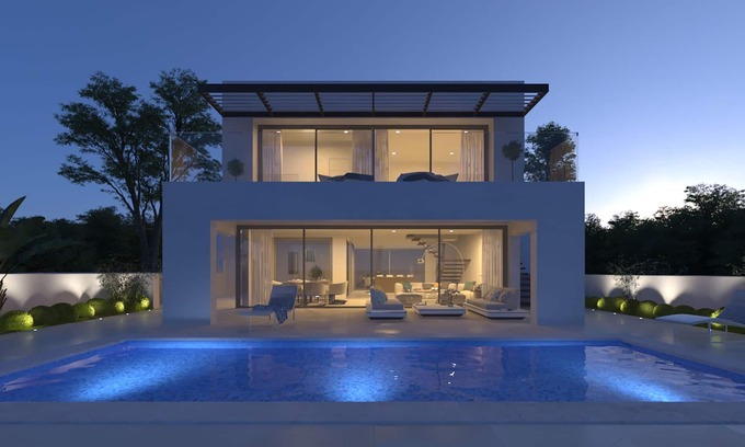 Torrox Costa Villa | Luxury new build villa Solymar for 10 people