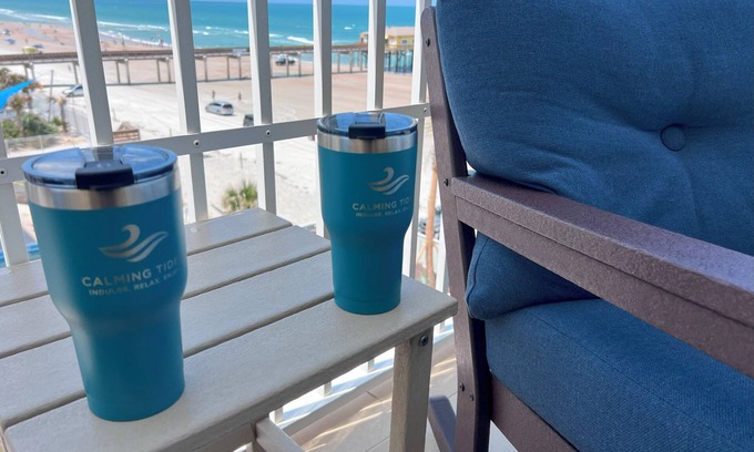 Ocean View Halifax Estates Condo | Luxury Oceanfront Condo with Gorgeous Views in Daytona Beach Shores. 4BR, 3BA