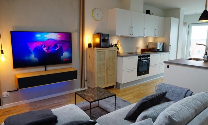 Aarhus North Apartment | Luxury Penthouse, Best Location, 3 bedrooms