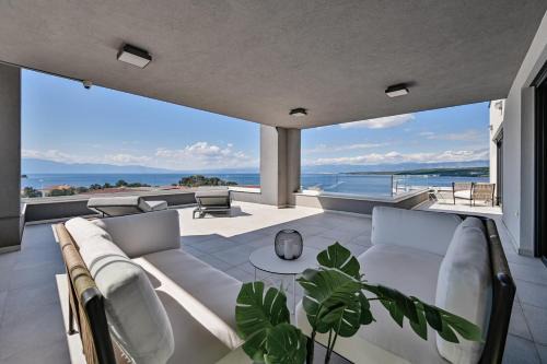 Zidarici Apartment | Luxury Penthouse Mia with panoramic sea view