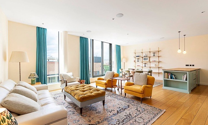 South Bank Apartment | Luxury Penthouse Overlooking the Thames