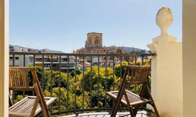 Centro - Sagrario Apartment | luxury penthouse Views, terrace and pool!