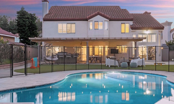 Rowland Heights House | Luxury Pool Home w Theater Games & Mountain View