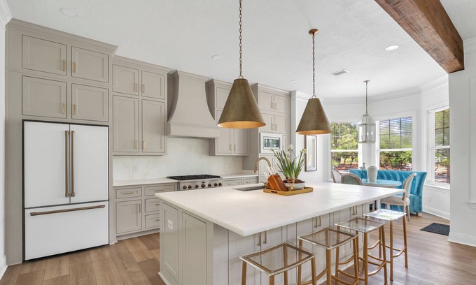 Fort Morgan House | Luxury Private Home, Gourmet Kitchen, 2 Pools, Walk to Quiet Beach