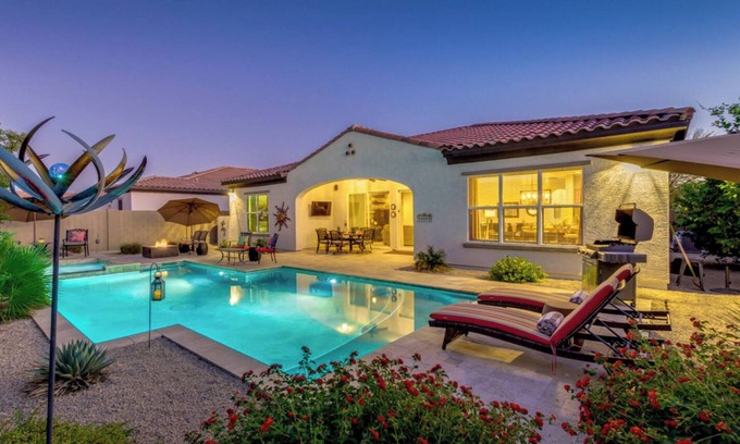 Queen Creek House | Luxury Queen Creek Oasis w/Pool & Spa
