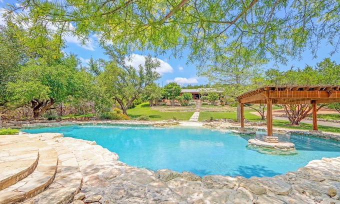 Wimberley Cabin | Luxury Ranch w/Pool + Outdoor Living in Wimberley