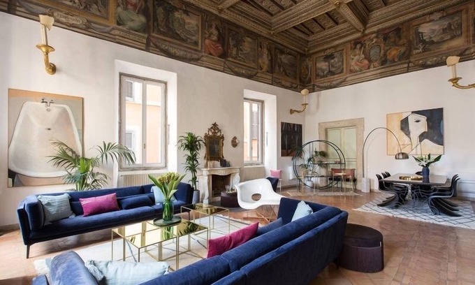Trastevere Villa | Luxury Rome apartment to rent for the Holidays