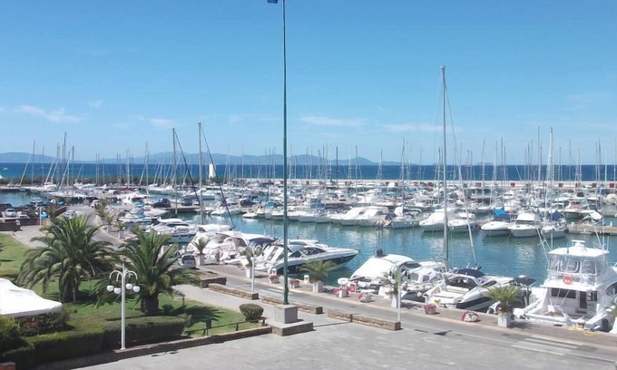 Punta Ala House | Luxury SEA FRONT apartment Punta Ala harbor 170sqm for 10 people