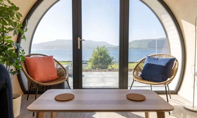 Isle of Mull Apartment | Luxury Sea View Pods