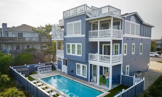 Ocean Sands House | Luxury Semi-Oceanfront Escape with Private Pool