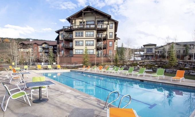 Silvercreek Condo | Luxury Ski-in Ski-Out Condo faces the base of the mountain at Granby Ranch