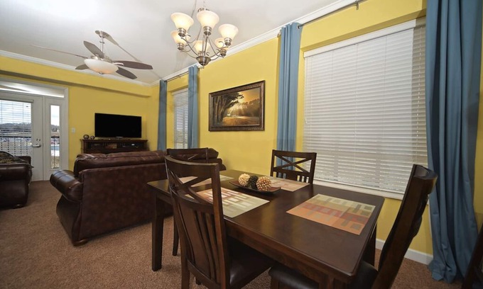 Sevierville Condo | Luxury Spacious Riverfront Condo in Perfect Location near Tanger Outlets