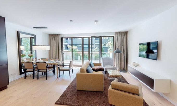 Timmendorfer Strand Apartment | Luxury suite 0.04 with terrace, sauna & balcony in Timmendorfer Strand - close to the beach!