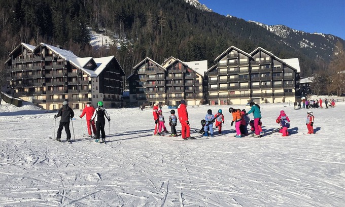Chamonix City Centre Apartment | Luxury two-room apartment, Facing the ski slopes, Village center, Garage, WIFI