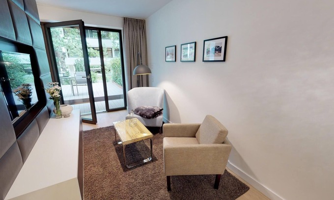 Timmendorfer Strand Apartment | Luxury vacation apartment 0.10 with terrace near the beach in Timmendorfer Strand