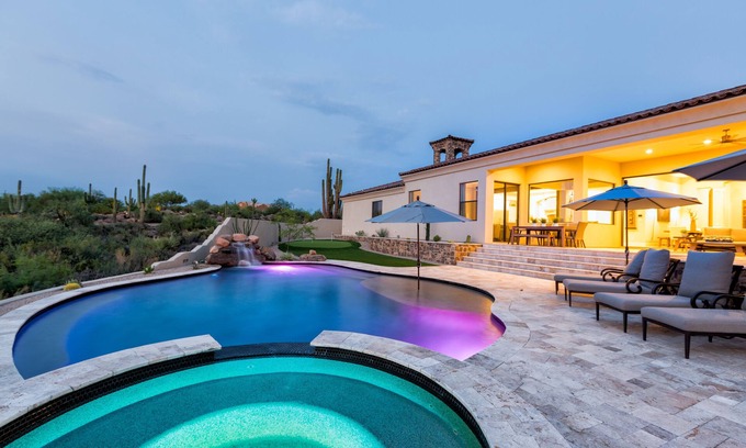 Crown View Estates Final House | Luxury Villa Near Four Seasons Resort and Troon North Golf Course