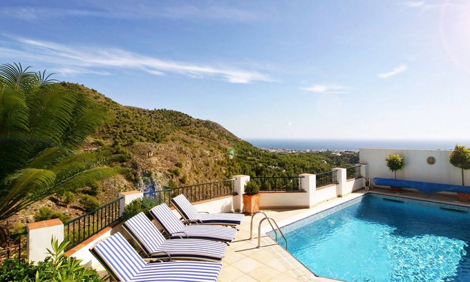 Frigiliana Villa | Luxury villa with pool breathtaking sea and mountain views. Your dream holiday!
