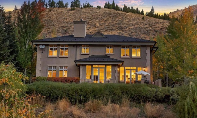 Warm Springs House | Luxury Warm Springs Riverfront Home | Walk to the Lift!