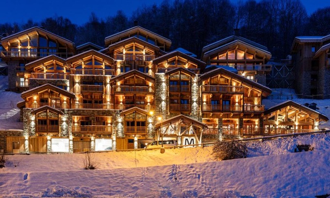 Saint-Martin-de-Belleville Hotel | M Lodge & Spa
