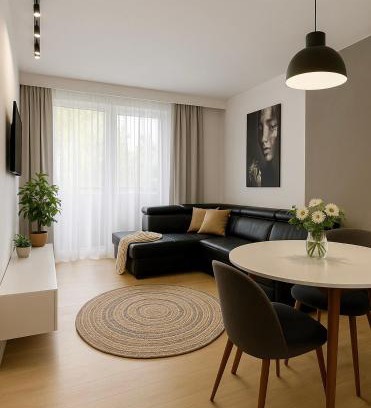 Baluty Apartment | M&S Lux Apartments - cisza, balkon, 5 min od Manufaktury