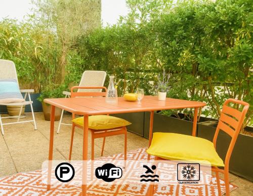 Sud Apartment | Ma place au sud Aix Terrasse Parking