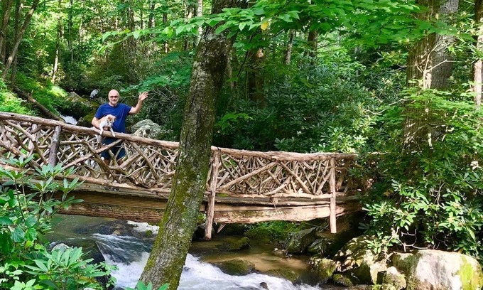 Hot Springs Cabin | Magic winding falls cabin
