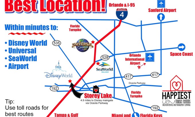 Kissimmee House | Magical Family Vacation Home near Disney World at Storey Lake, Star Wars Gameroo