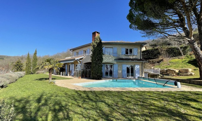 Saint-Cyr-au-Mont-d'Or Villa | Magnificent villa with view of Lyon and swimming pool