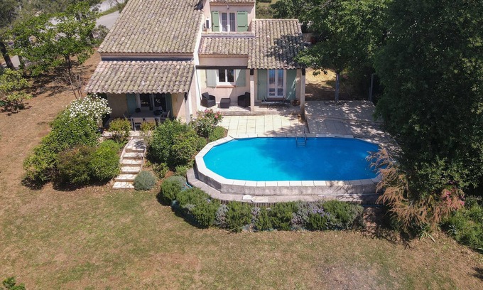 Saint Michel d'Euzet Villa | Magnificent Villa with swimming pool