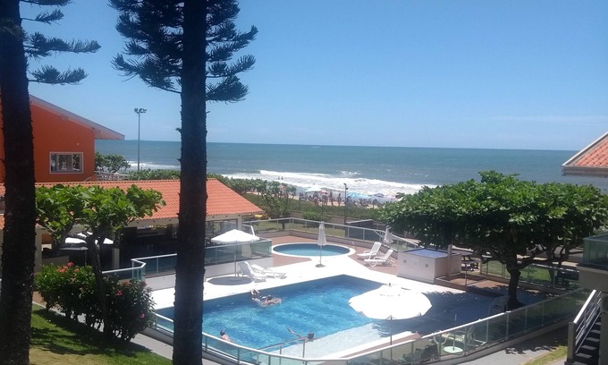Barra Velha Apartment | Magnificent apartment feet in the sand gated community by the sea