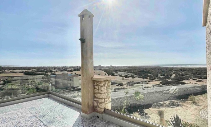 Sidi Kaouki Apartment | Magnificent Beach Front Rooftop 2 bedrooms