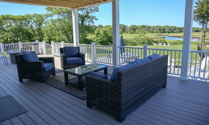 Brewster House | Magnificent Mansion, Privacy, Pool, Water Views in Brewster; 419-B