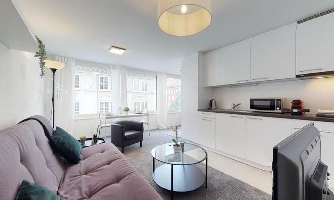 La Chaux-de-Fonds Apartment | Magnificent modern and bright studio in the city center #3