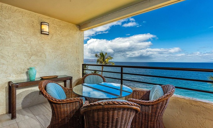 Wailea Condo | Magnificent Ocean Views From Polo Beach Club 705, with Direct Beach Access!