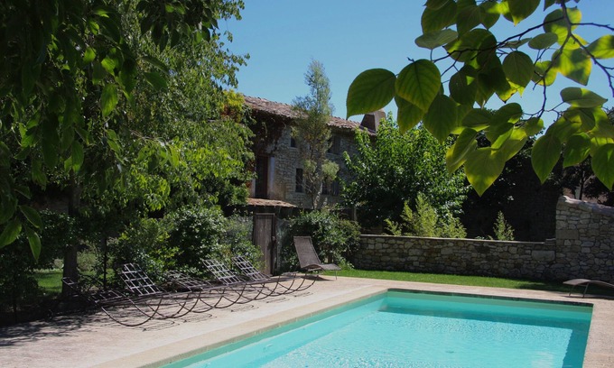 Sainte-Anastasie Other | Magnificent Provencal farmhouse in medieval hamlet 8 km from Uzès