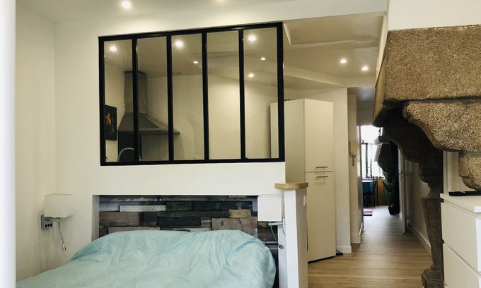 Morlaix Apartment | Magnificent studio in the historic center of Morlaix