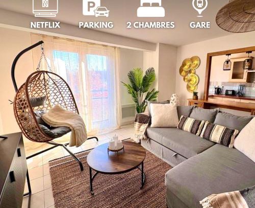 Arras Apartment | Magnifique 2 chambres - Parking - Netflix - Gare