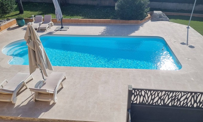 Saint-Raphael Apartment | Magnifique Appart T2 Grand 72m2 Avec Piscinne Chauffee