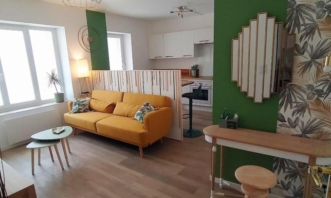 Limoux Apartment | Magnifique T3 centre ville avec WIFI RDC