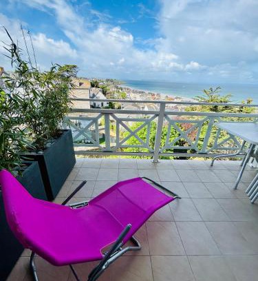 Pleneuf-Val-Andre Apartment | Magnifique vue mer - Tout confort