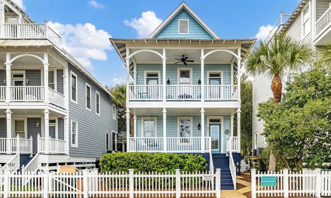 Saint Simons Island House | Magnolia Cottage -Gorgeous 3br/3ba with Marsh Views