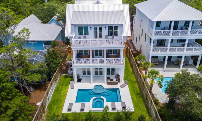 Seagrove Beach House | Magnolia Tides | 6 Bedroom | Private Pool | South of 30A | Santa Rosa Beach