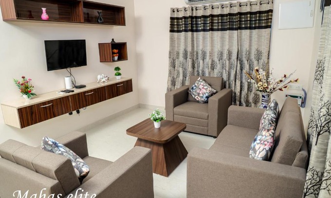 Tirupati Apartment | MAHAS Elite by MAHAS Homestays - 2BHK Flats - Fully Airconditioned
