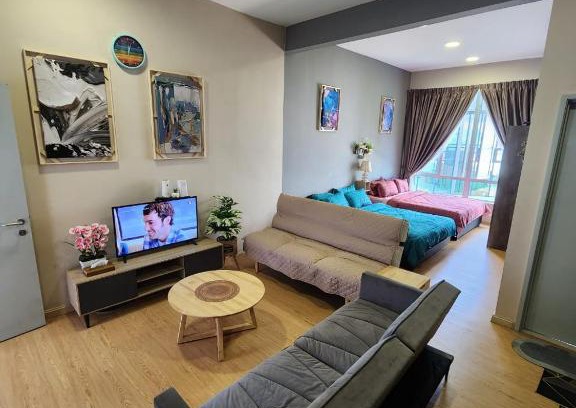 Kuantan Apartment | Mahkota Valley Suite Fajar #TV Box With Netflix