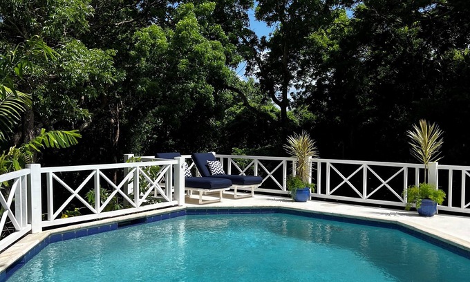 Sion Hill House | Mahogany Grove Villa in nature with private pool