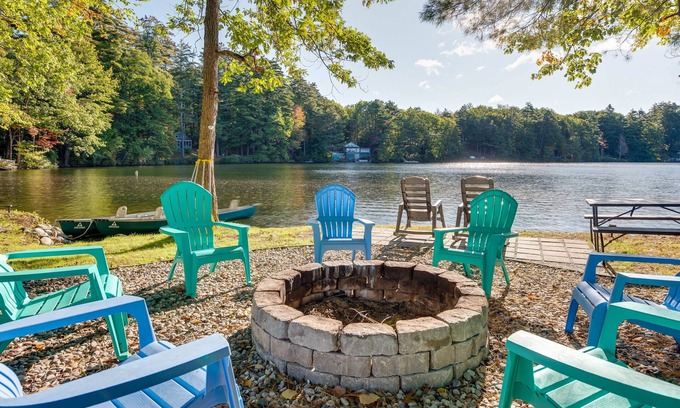 Lyman House | Maine Waterfront Home w/Fire Pit & Scenic Views!