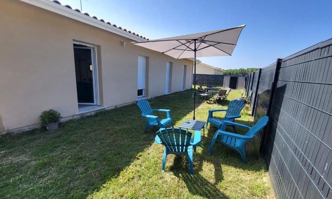 Saint-Germain-dEsteuil House | Maison 8 personnes entre océan et vignobles