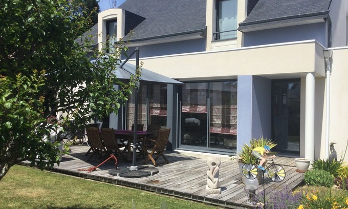 Larmor-Baden House | Maison a Proximité des Plages ,du Port de Larmor Baden