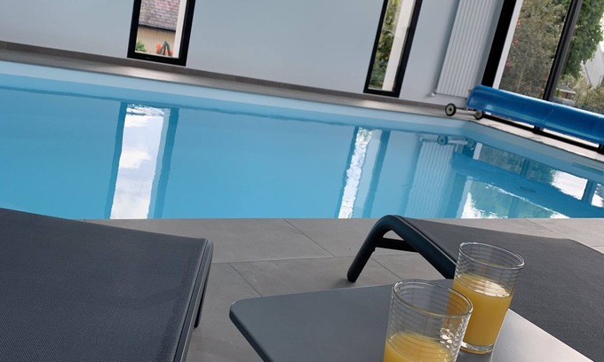 Combrit House | Maison Avec Piscine Intérieure Sainte-marine à 300m de la Plage